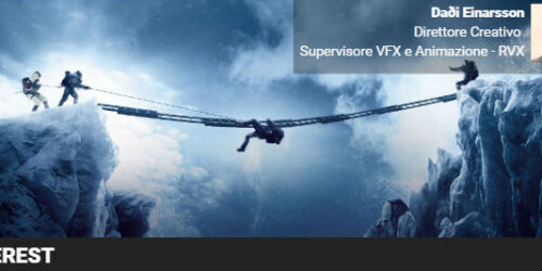 A View 2015 Dadi Einarsson, Supervisore VFX del film Everest