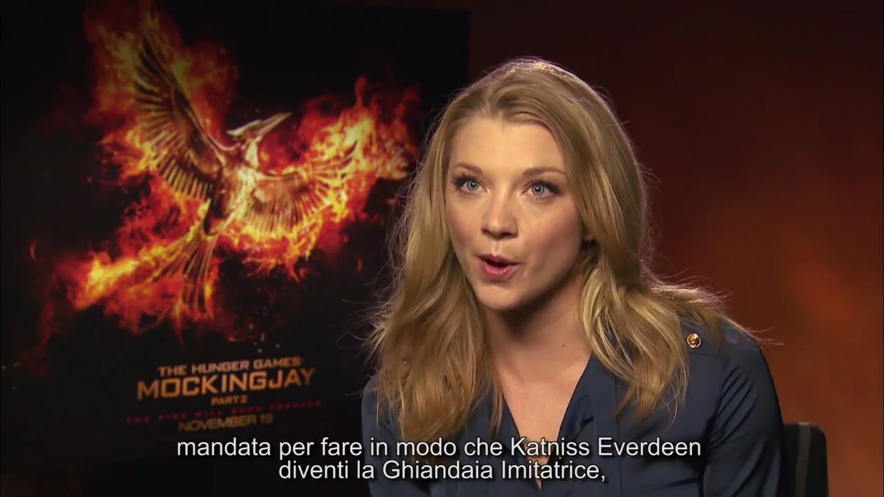 Intervista a Natalie Dormer - Hunger Games: Il Canto della Rivolta - Parte 2