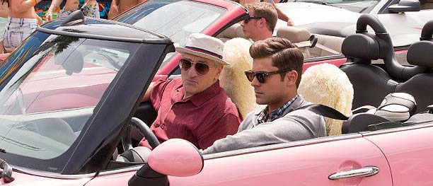 Dirty Grandpa,, prima foto con Zac Efron e Robert De Niro