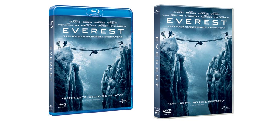 Everest in DVD, Blu-ray