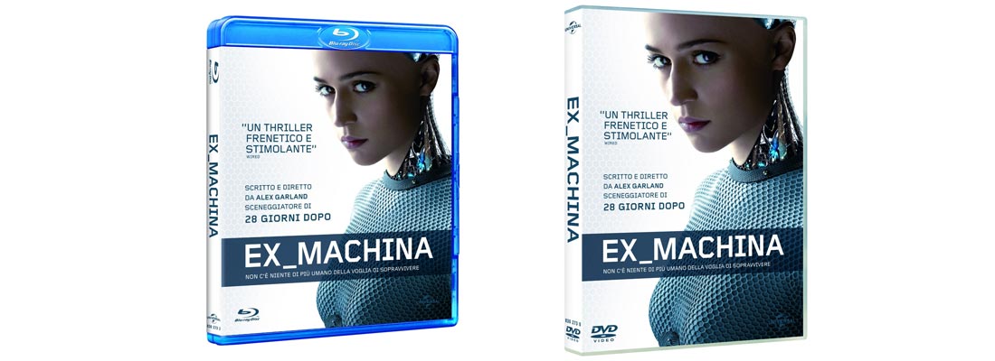 Ex Machina in DVD, Blu-ray