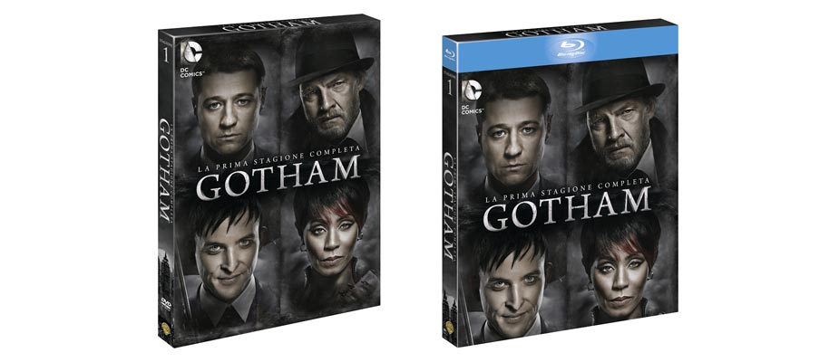 Gotham, La Prima Stagione Completa in DVD e Blu-ray