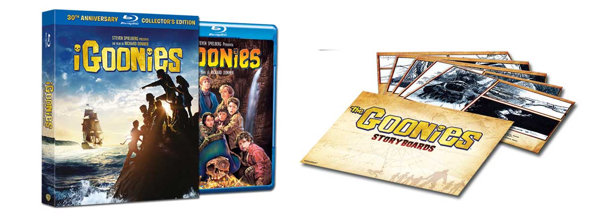 I Goonies in Blu-ray Edizione 30esimo Anniversario