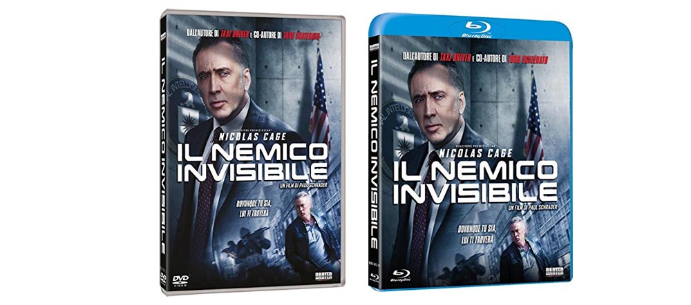 Il Nemico Invisibile con Nicolas Cage in DVD, Blu-ray
