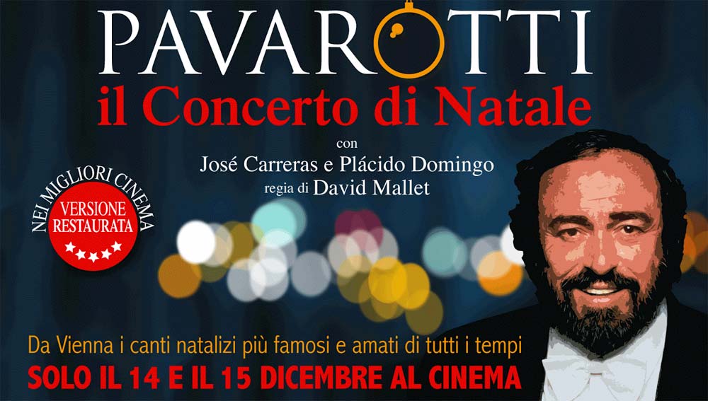 Pavarotti, il concerto di Natale