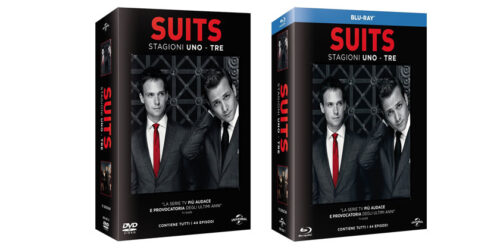 Suits – Stagioni 1-2-3 in boxset DVD, Blu-ray