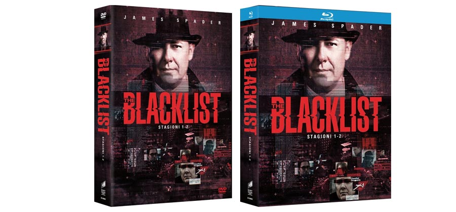 The Blacklist - Stagioni 1-2 in boxset DVD, Blu-ray