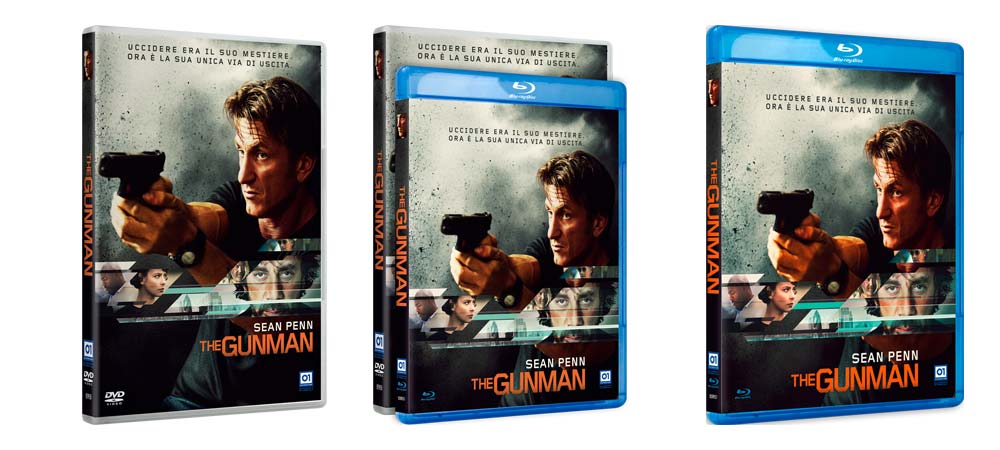 The Gunman in DVD, Blu-ray