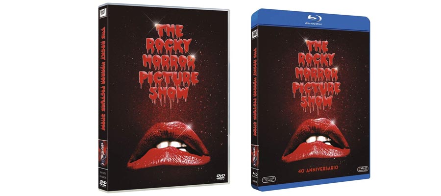 The Rocky Horror Picture Show Edizione 40esimo Anniversario in DVD, Blu-ray