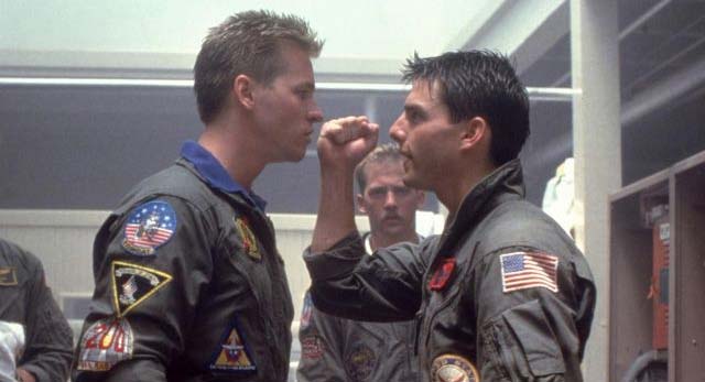 Val Kilmer in Top Gun