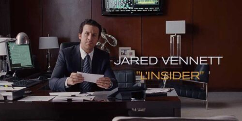 La grande scommessa – Il personaggio di Jared Vennett interpretato da Ryan Gosling