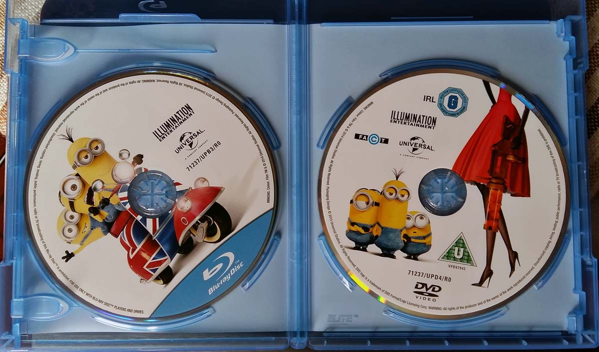 Minions Blu-ray 