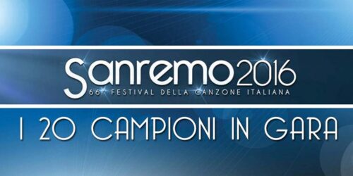 Sanremo 2016, i 20 Campioni in Gara