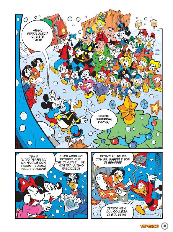 Topolino, Paperino e le raccolte salva-Natale