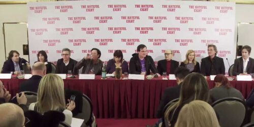 The Hateful Eight – Video Conferenza Stampa a Roma Quentin Tarantino