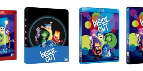 Inside Out in DVD, Blu-ray, BD3D dal 20 gennaio