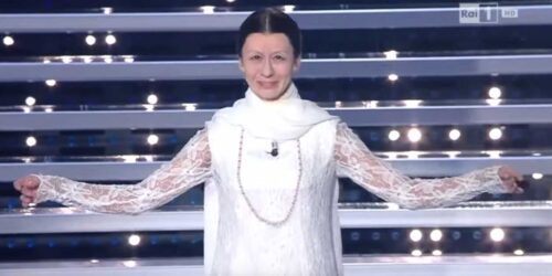 Sanremo 2016 – Virginia Raffaele nei panni di Carla Fracci