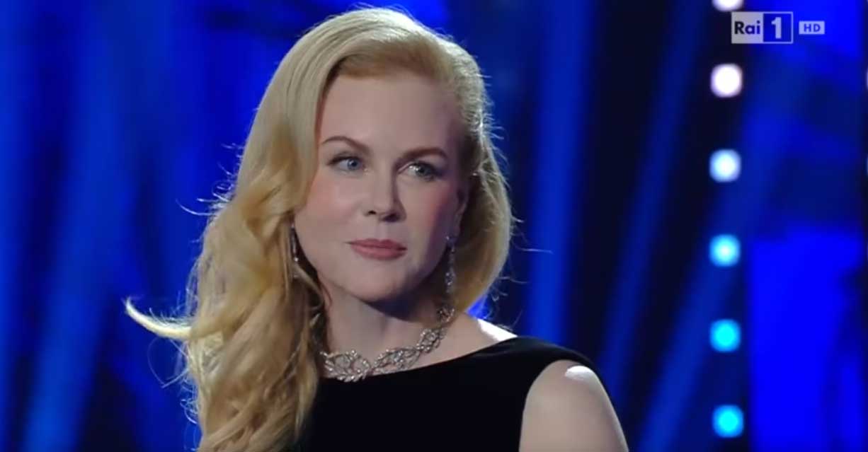 Sanremo 2016 - Nicole Kidman intervistata da Carlo Conti