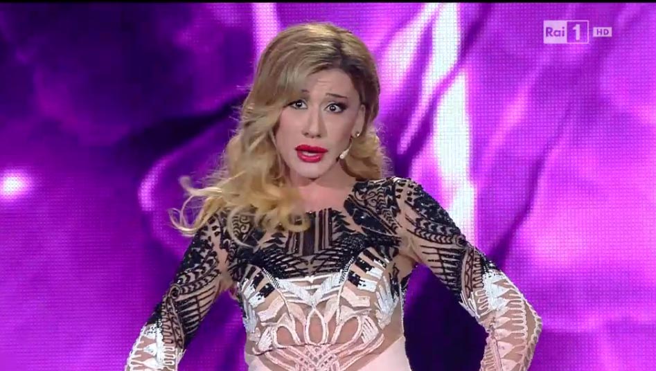 Sanremo 2016 - Virginia Raffaele è Belen Rodriguez