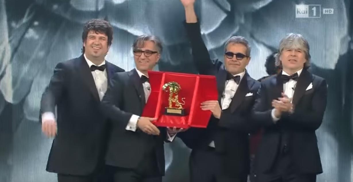 Sanremo 2016 - gli Stadio vincono la 66esima edizione del Festival di Sanremo