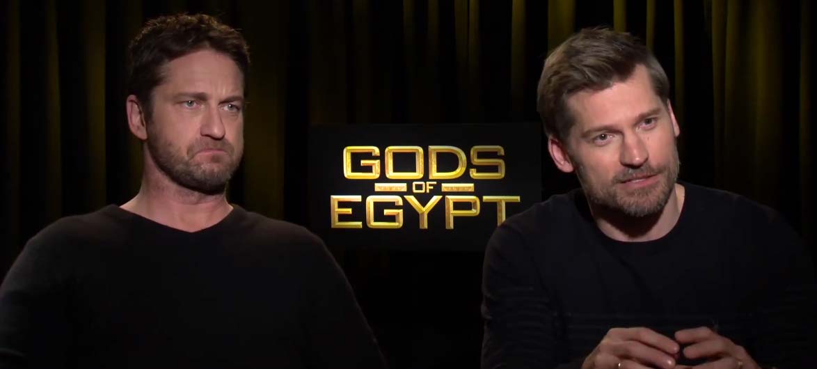 Gods of Egypt - Intervista a Gerard Butler e Nikolaj Coster-Waldau