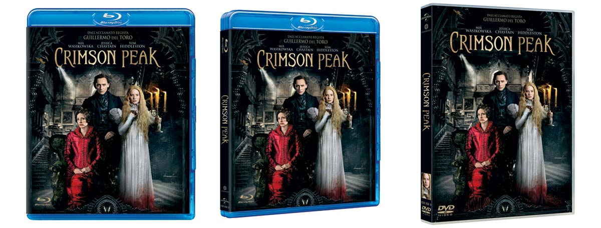 Crimson Peak in DVD e Blu-ray