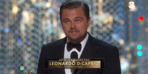 Leonardo DiCaprio vince il suo primo Oscar