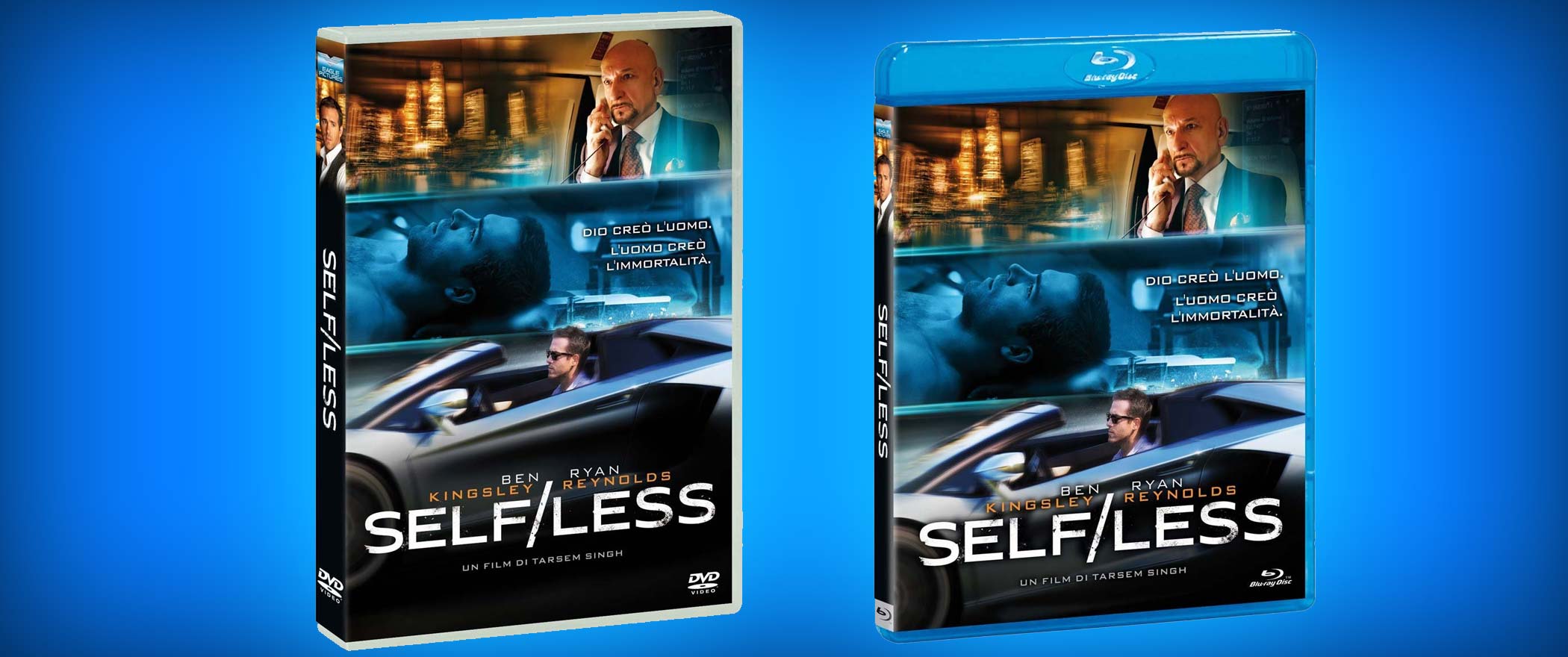 Self/less con Ryan Reynolds in DVD, Blu-ray