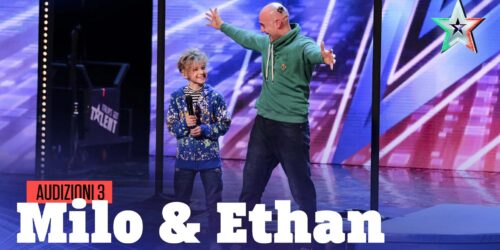 Italia’s Got Talent 2016 – Milo ed Ethan, acrobazie in famiglia