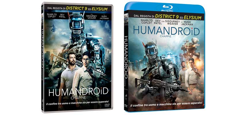 Humandroid in Blu-ray e DVD