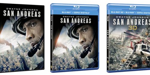 San Andreas in DVD, Blu-ray, BD3D da Ottobre