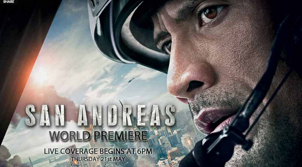 San Andreas: Première Diretta Streaming