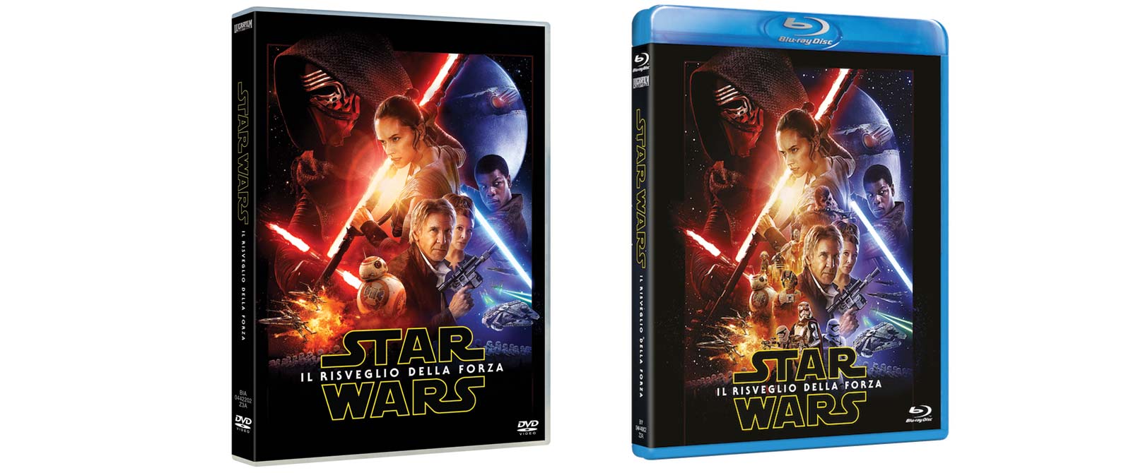 Star Wars: Il Risveglio della Forza IN DVD, Blu-ray