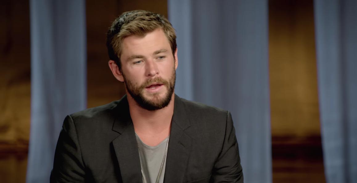 Intervista a Chris Hemsworth - Il cacciatore e la regina di ghiaccio