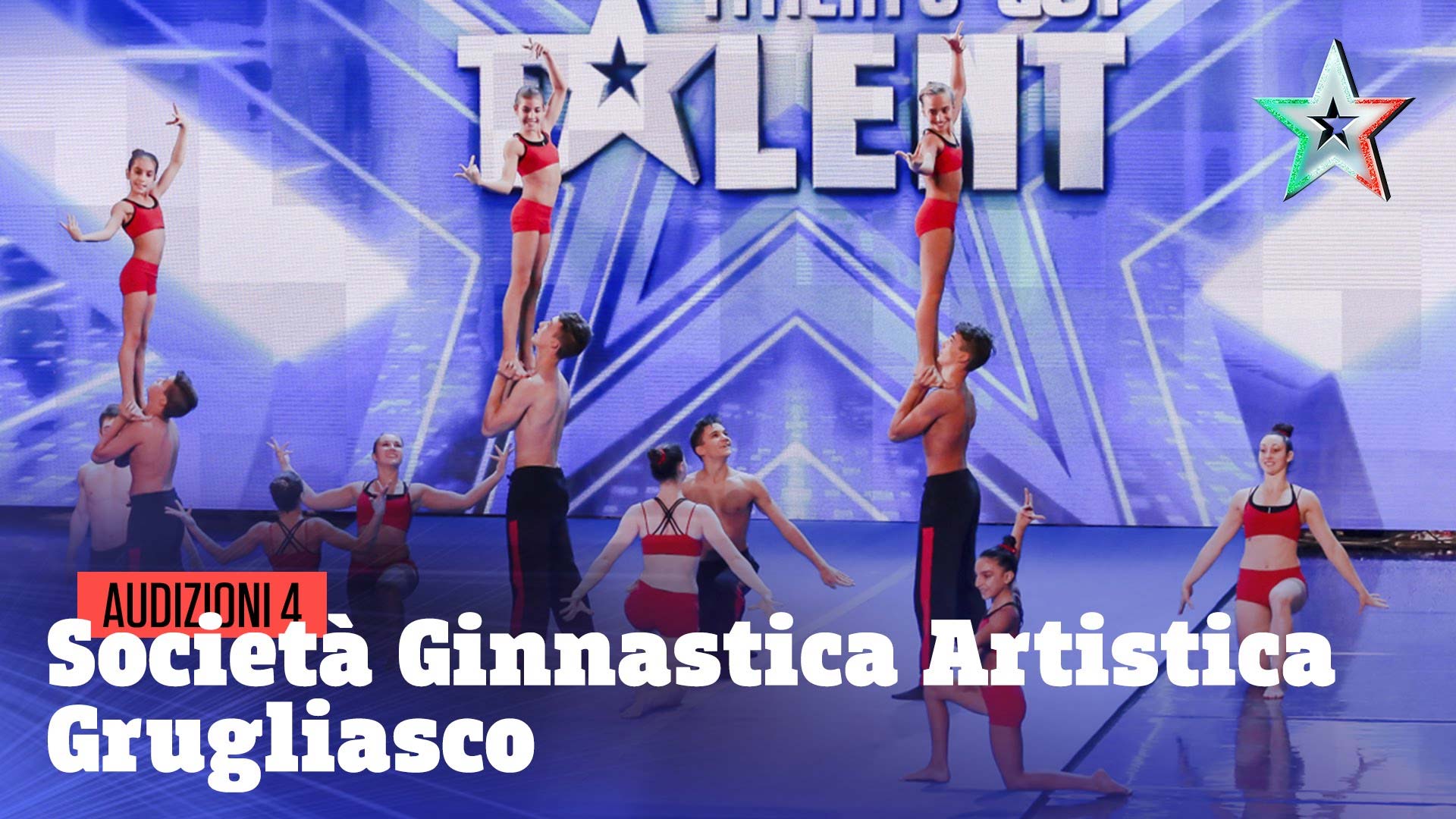 Italia's Got Talent 2016 - i ragazzi della Società Ginnastica Acrobatica Grugliasco