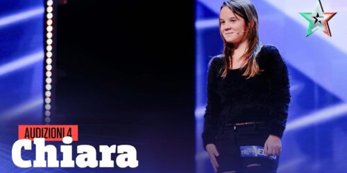 Italia’s Got Talent 2016 -Chiara nel monologo tratto da I cento passi