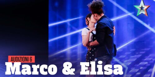 Italia’s Got Talent 2016 – Marco e Elisa, un bacio lungo 100 secondi
