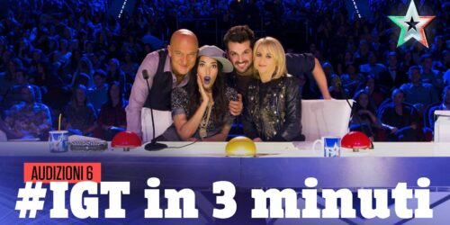 Italia’s Got Talent 2016 – Il meglio della sesta puntata di Audizioni