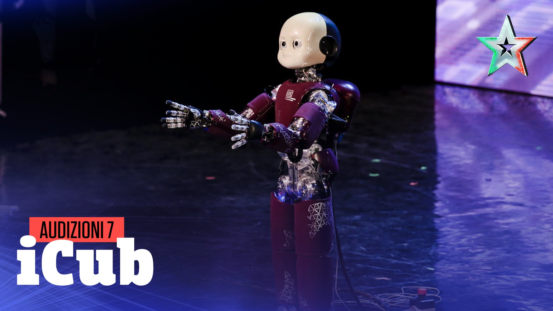 Italia's Got Talent 2016 - Robot Icub