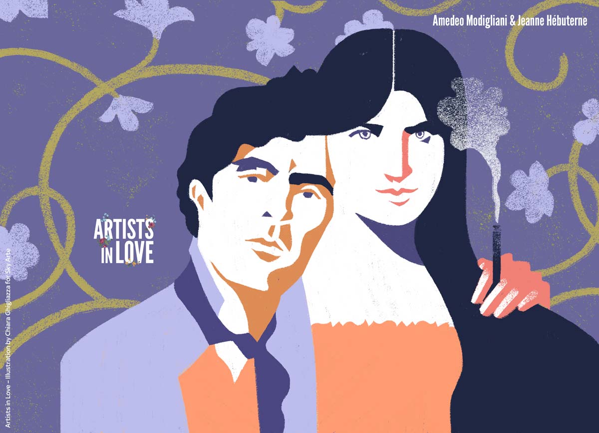Amedeo Modigliani e Jeanne Hébuterne