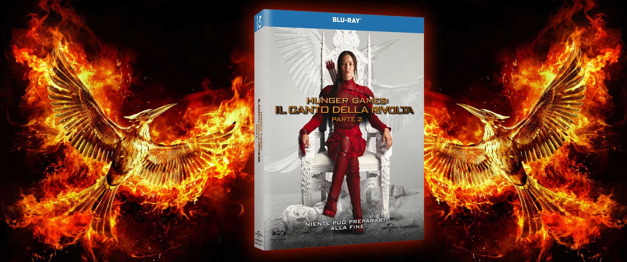 Blu-ray Hunger Games: Il canto della rivolta - Parte 2