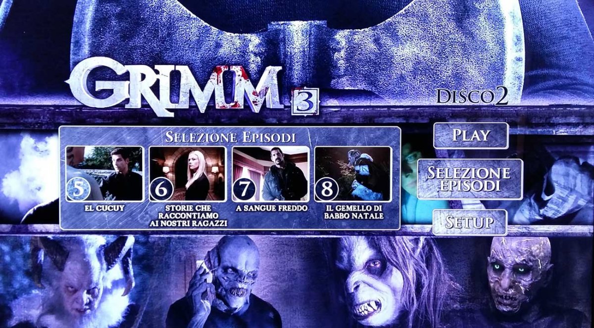 Grimm Stagione 3, recensione Blu-ray Disco 2