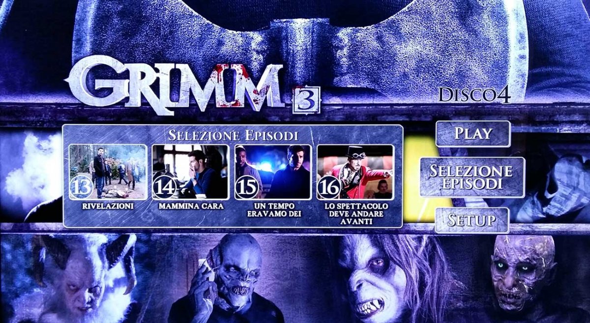 Grimm Stagione 3, recensione Blu-ray Disco 4