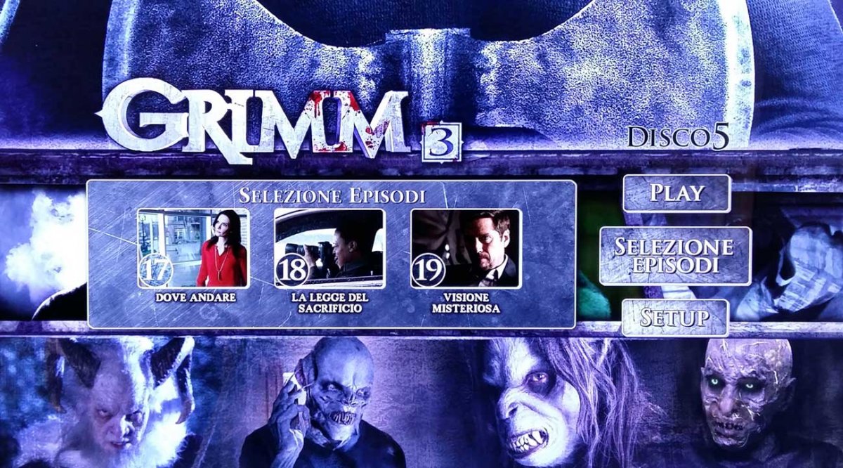 Grimm Stagione 3, recensione Blu-ray Disco 4