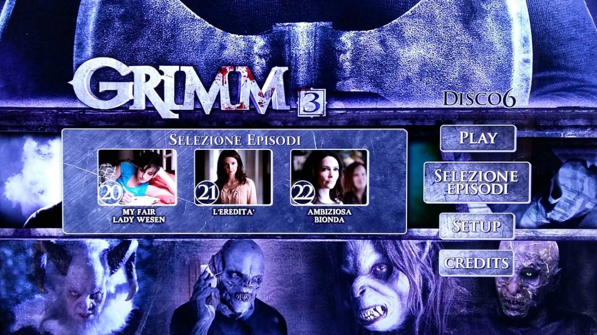 Grimm Stagione 3, recensione Blu-ray Disco 4