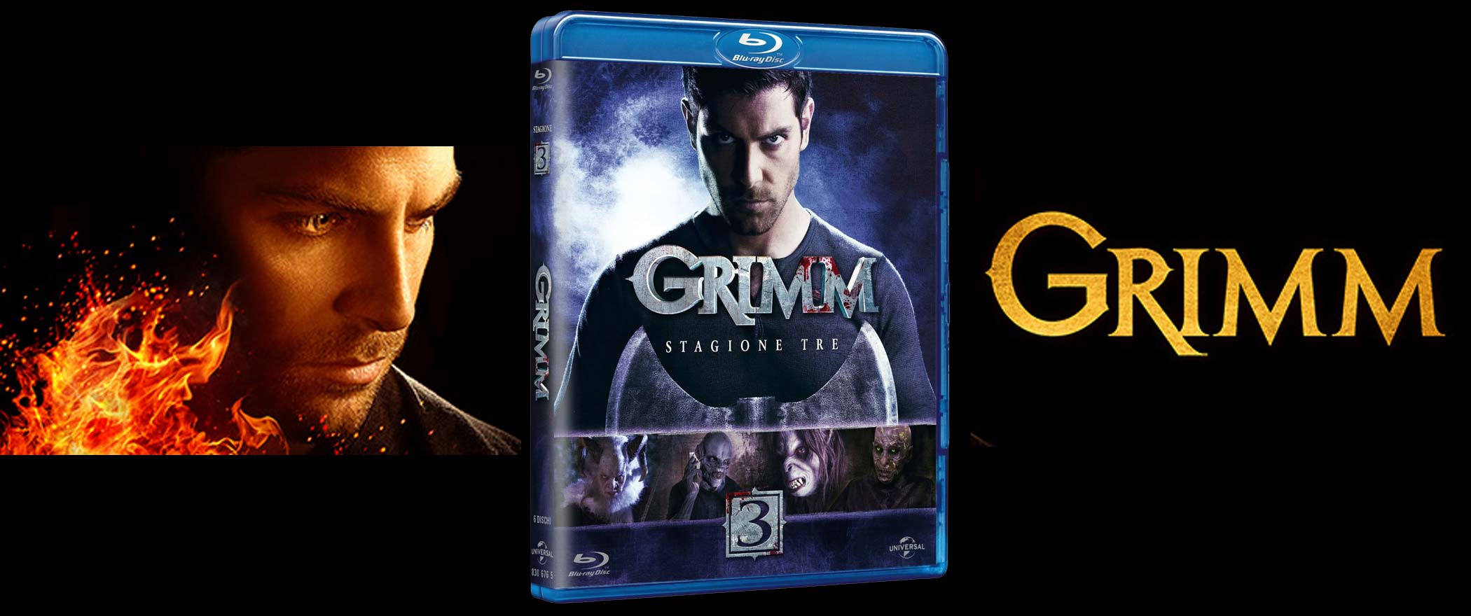 Grimm Stagione 3, recensione Blu-ray
