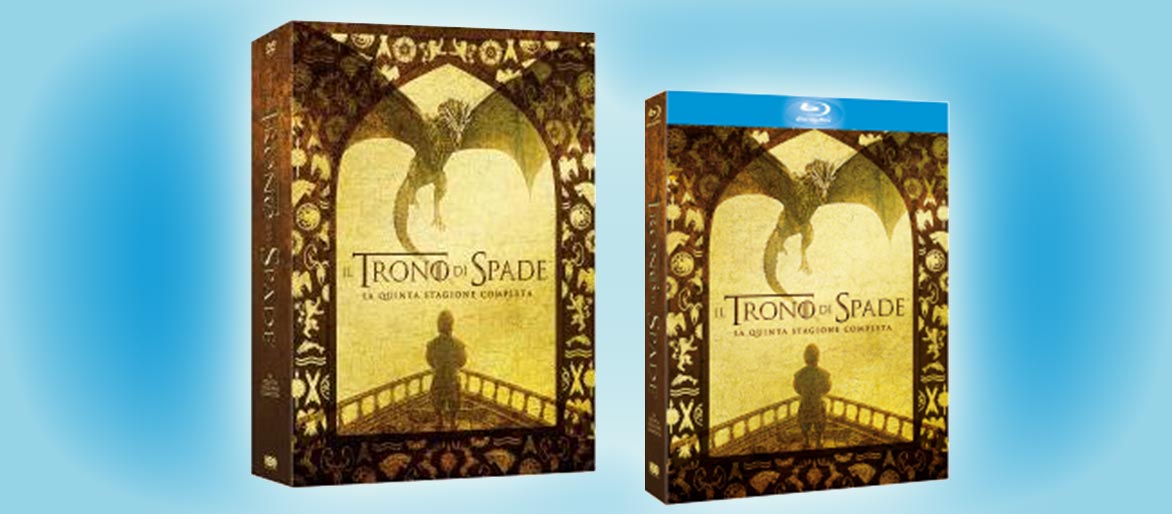Il Trono di Spade: la quinta stagione completa in DVD, Blu-ray