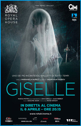 Giselle di Peter Wright dalla Royal Opera House al cinema il 6 Aprile