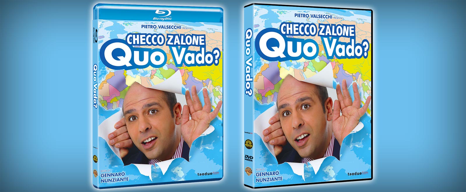 Quo Vado? di Zalone in DVD, Blu-ray