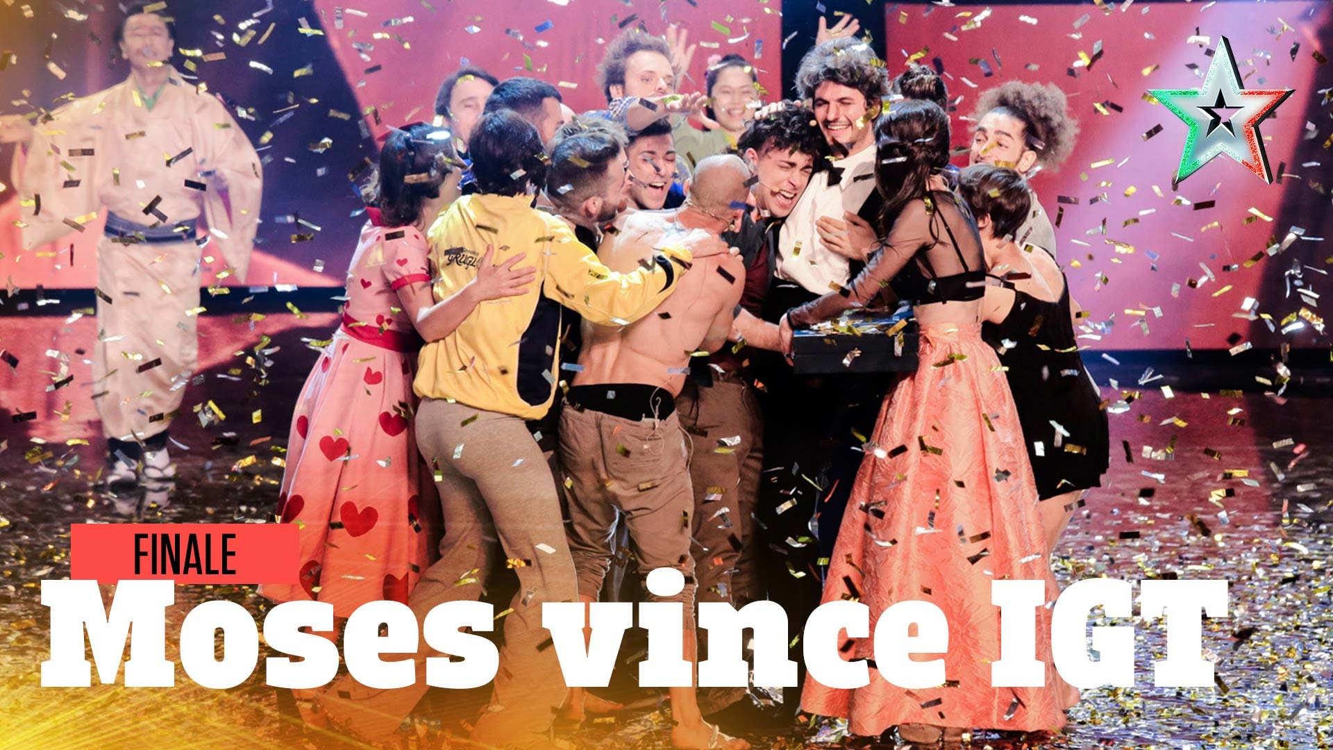 Moses vincitore Italia's Got Talent 2016, video proclamazione